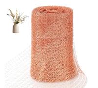 OFFCUP Pure Copper Mesh Rodent Pest Control, 127mm*12m Fine Wire Mesh Roll | Copper Wire Mesh Rat Proofing, for Snail Rat Bat Birds Insect Slug Repellent in Garden Outdoor Indoor