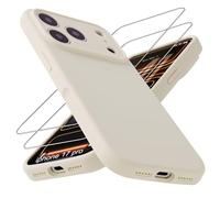 OFFCUP Silicone Case Compatible iPhone 17 Pro 6.3" with 2 creen Protector