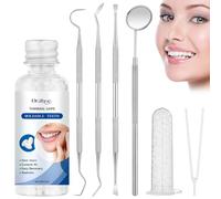OFFCUP Temporary Tooth Filling, Denture Repair Beads with 4 Tools 1 Tweezer