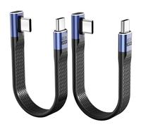 OFFCUP USB C Charger Cable,2PCS Cable Short,Fast Charging Data Cable for Type-C Interface Devices, Hard Drives, Samsung Galaxy S7/S8/S9/S10/S20FE/S21/A21/A22/A50/A51/52, Note8/Note10