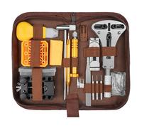 OFFCUP Watch Repair Tool Set, 149pcs Professional Watch Repair Kit with Storage Bag, Spring Bar Tool, Watches Battery Replacement Kit, Band Adjustment with Caser Opener Watches Pins
