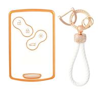 OFFCURVE Car Key Case - Key Fob Cover & Protector for Renault Clio, Scenic, Megane, Duster, Sandero, Captur, Twingo, Koleos, Espace, Fluence, Kadjar, Kangoo, Laguna