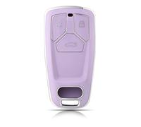 OFFCURVE Car Key Cover Car Key Case Key Fob Cover Car Key Protector 3 buttons Compatible with Audi A3 A4 A5 A6 A7 A8 Q2 Q3 Q5 Q7 S4 S5 S7 S8 SQ5 SQ7 R8 RS4 RS5 RS TT TTS TTRS B9 D5 F5
