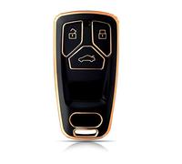 OFFCURVE Car Key Cover Car Key Case Key Fob Cover Car Key Protector 3 buttons Compatible with Audi A3 A4 A5 A6 A7 A8 Q2 Q3 Q5 Q7 S4 S5 S7 S8 SQ5 SQ7 R8 RS4 RS5 RS TT TTS TTRS B9 D5 F5