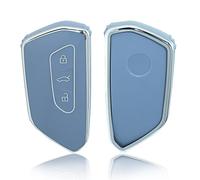 OFFCURVE Car Key Cover Car Key Case Key Fob Cover Car Key Protector 3 buttons Compatible with VW Volkswagen Golf 8 Seat Leon Tarraco Ateca Skoda Octavia Cupra Formentor Born