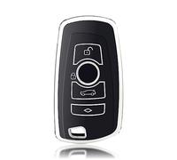OFFCURVE Car Key Cover Car Key Case Key Fob Cover Car Key Protector Compatible with BMW 1/2/3/4/5/6/7 Series 520 525 F12 F18 F25 F30 118i 320i X3 X4 X5 M3 M4 M5 Z4 GT3 GT5