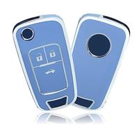 OFFCURVE Car Key Cover Car Key Case Key Fob Cover Car Key Protector Compatible with Chevrolet Aveo Spark Cruze Opel Vauxhall Adam Cascada Mokka Astra Buick Regal Lacrosse