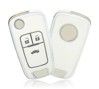 OFFCURVE Car Key Cover Car Key Case Key Fob Cover Car Key Protector Compatible with Chevrolet Aveo Spark Cruze Opel Vauxhall Adam Cascada Mokka Astra Buick Regal Lacrosse