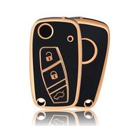 OFFCURVE Car Key Cover Car Key Case Key Fob Cover Car Key Protector Compatible with FIAT Grande Punto Evo Panda Bravo Ducato Lancia Ypsilon Lybra Delta Musa Peugeot Boxer Citroen Relay Nemo