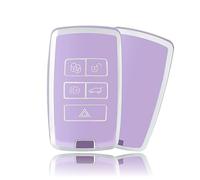 OFFCURVE Car Key Cover Car Key Case Key Fob Cover Car Key Protector Compatible with Land Rover Range Rover LR4 Evoque Velar Sport Discovery 5 Freelander 2 Defender 90 Jaguar XJL E-Pace F-Type