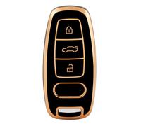 OFFCURVE06 Car Key Cover Car Key Case Key Fob Cover Car Key Protector 3 Buttons Compatible with Audi A1 A3 A4 A5 A6 A7 A8 Q1 Q3 Q5 Q7 Q8 S3 S4 S6 RS4 RS6 Reat 8 TT TTS SEeet. xeo 3R