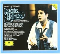 Offenbach: Les Contes d'Hoffman/The Tales of Hoffmann (Domingo, Gruberova, Eder, Bacquier, Diaz, Morris; Ozawa) Import Edition (1989) Audio CD