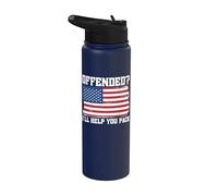 Offended? I'll Help You Pack Stainless Steel Insulated Water Bottle