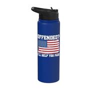 Offended? I'll Help You Pack Stainless Steel Insulated Water Bottle