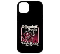 Offended Souls Taste the Best Retro Vintage Dark Humor Devil Case for iPhone 14 Plus