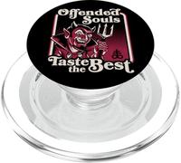 Offended Souls Taste the Best Retro Vintage Dark Humor Devil PopSockets PopGrip for MagSafe