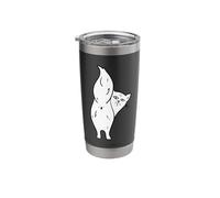 Offensive Animal Butt Cat Lady Stainless Steel Insulated Tumbler
