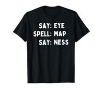Offensive Humor with Adult Humor eye map ness T-Shirt