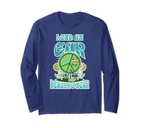 Offer a Listening Ear Reach Be Near Peace Symbol Message Long Sleeve T-Shirt