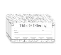 Offering Envelopes for Church by Swanson Christian Products Offering Envelope Tithe & Offering Purple/White 100Ct