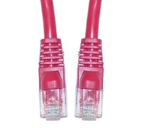 Offex Cat5e Ethernet Crossover Cable, Snagless/Molded Boot, 10-Foot, Red (OF-10X6-33710)