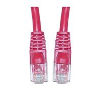 Offex Cat5e Red Ethernet Patch Cable, Snagless/Molded Boot, 1.5' (OF-10X6-07101-5)