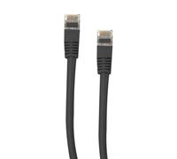 Offex Shielded Cat5e Ethernet Cable, Snagless/Molded Boot, 5-Foot, Black (OF-10X6-52205)
