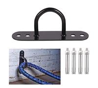 Offfay Battle Rope Anchor, Wall/Ceiling Mount Anchor Bracket Hook for Suspension Straps, Wall Anchor Point for Resistance Trainer, Strength Training Systems, Yoga Swings Hammocks