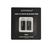OFFGRID USB Data Blocker Pro Type-C 3.0 (2-Pack) Pure USB Data Blocker for Cell Phones, Tablets, and Laptop, Block Unwanted Data Transfer, Safely Protect Against Juice Jacking