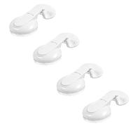 Offgridtec 009700 Cherug Seat for Sliding Doors Lock Fastener, Pack of 4, White