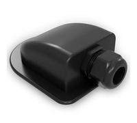 Offgridtec 1-Way Solar Cable Roof Guide for Cable Diameter 13 mm - 18 mm, Waterproof and Dustproof ABS Plastic for Roof and Outdoor Use, for Motorhomes and Vehicles, 15 x 10 x 5 cm, Black