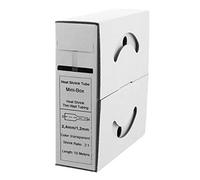 Offgridtec Heat Shrink Tube 10 m 2.4 mm > 1.2 mm Transparent Dispenser Box Workshop Car 2:1