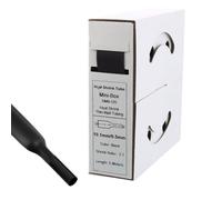 Offgridtec Heat Shrink Tube 5 m 19.1 mm > 9.5 mm Black Dispenser Box Workshop Car