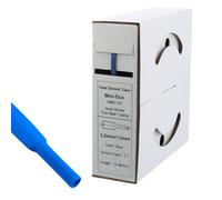 Offgridtec Heat Shrink Tubing 10 m 3.2 mm > 1.6 Blue Dispenser Box Workshop Car