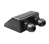 Offgridtec© Roof Cable Guide, 2-Way, Heavy Duty, Black, for Cable Outer Diameter of 3-12 mm, for Motorhome, Camper, Caravan