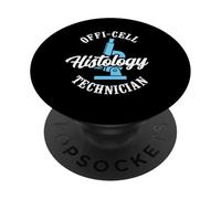 Offi-Cell Histology Technician Humorous Lab Pun PopSockets Adhesive PopGrip