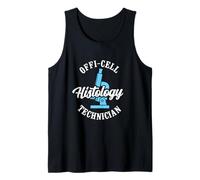Offi-Cell Histology Technician Humorous Lab Pun Tank Top