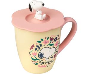OFFICAL PEANUTS SNOOPY PREMIUM COFFEE MUG CUP WITH LID NEW IN GIFT BOX