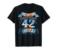 Offically 42 Years Old Today 42nd Birthday Gift T-Shirt