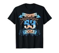 Offically 53 Years Old Today 53rd Birthday Gift T-Shirt