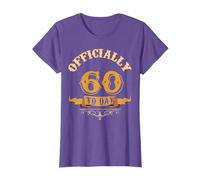 Offically 60 Years Old Today 60th Birthday Gift T-Shirt