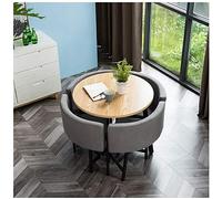 Office Business Hotel Lobby Dining Table Set, Display Table and Chair Set Home Living Room Kitchen Dining Table re Area Reception Cafe Cafe Office Negotiating Table,Green-One Size (Green One Siz