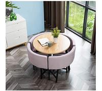 Office Business Hotel Lobby Dining Table Set, Display Table and Chair Set Home Living Room Kitchen Dining Table re Area Reception Cafe Cafe Office Negotiating Table,Green-One Size (One Size