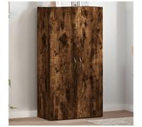 vidaXL File Cabinet File Storage Filing Cabinet Smoked Oak Engineered Wood