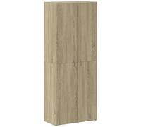 Office Cabinet Filing Folder Organiser Storage Cabinet Engineered Wood vidaXL