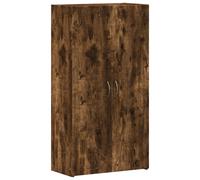 Office Cabinet Artisan Oak 60x32x115cm Engineered Wood 2-Shelf 2-Door Modern Pro