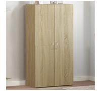 vidaXL File Cabinet File Storage Filing Cabinet Sonoma Oak Engineered Wood