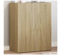 vidaXL File Cabinet Sonoma Oak 60x32x77.5 cm Engineered Wood