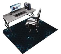 Office Carpet Protector Chair Mat 140 x 180 cm Non-Slip Protective Mat for Hardwood, Carpet, Parquet Floor - Gaming Chair Mat