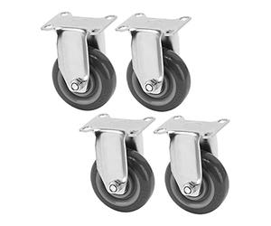 Office Casters Medium Wheel Anti-Static Caster Universal Wheel Electronic Factory Push Wheel Brake Wheel Casters) (Orientation Casters 63mm)